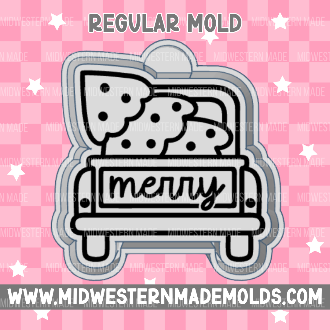 Merry Truck Freshie Mold