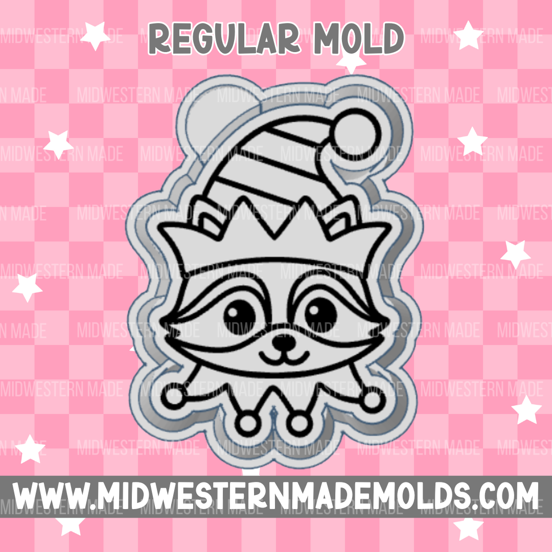 Raccoon Elf Freshie Mold