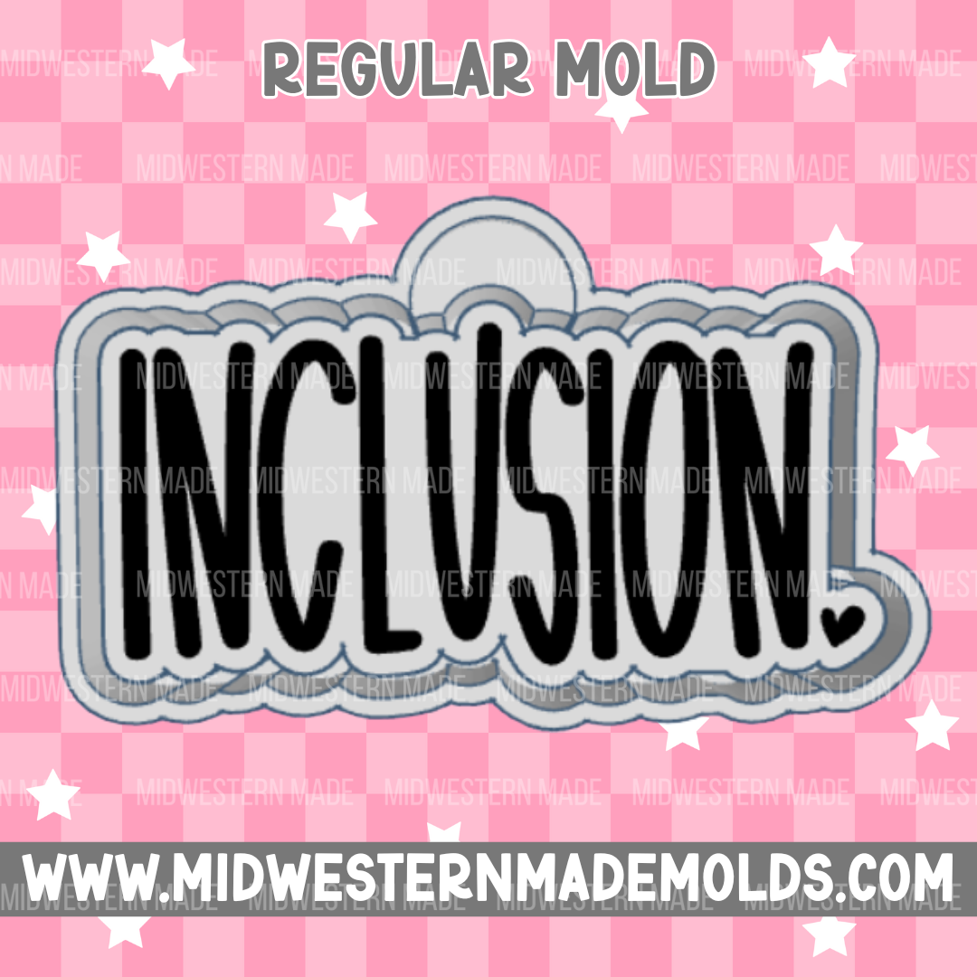 Inclusion Freshie Mold