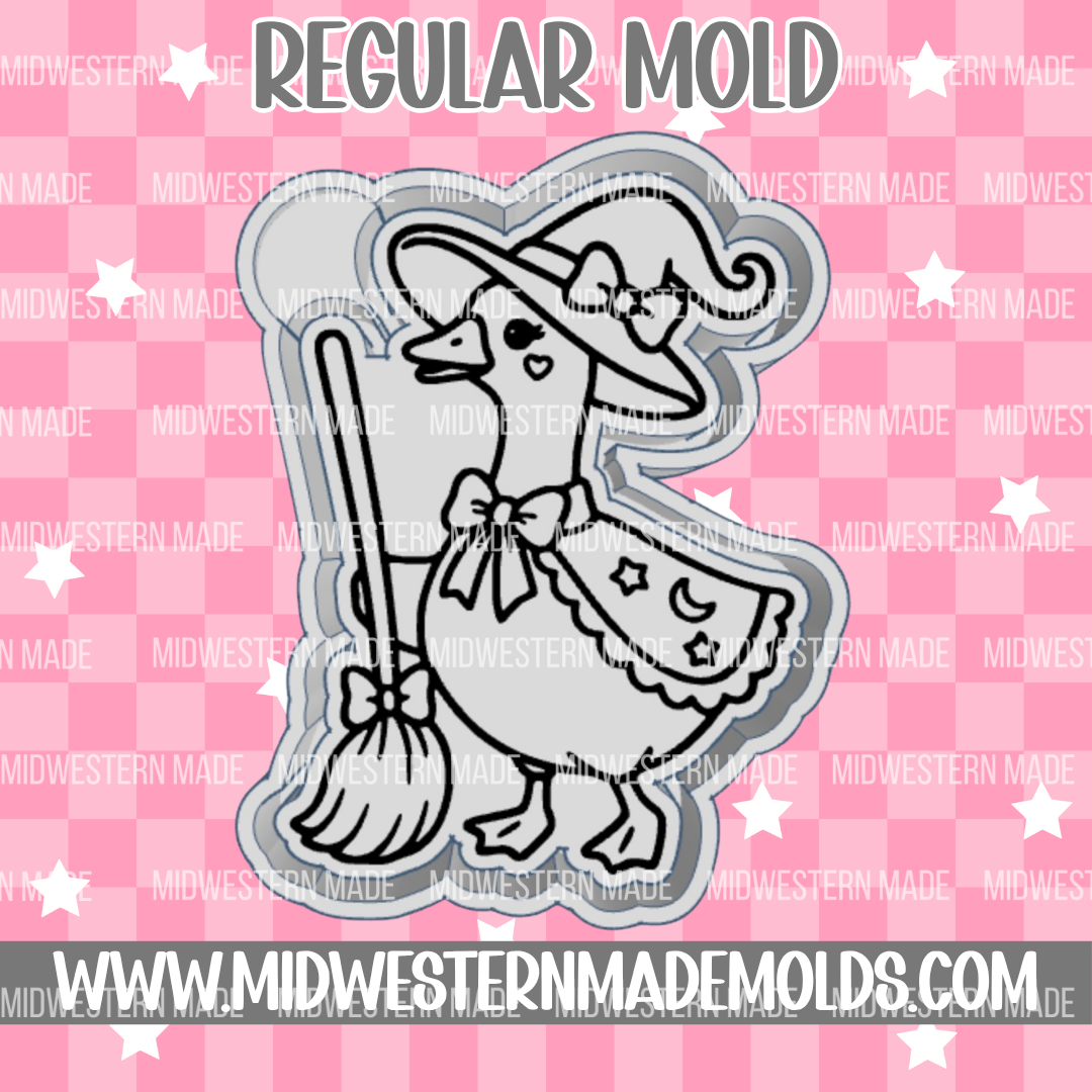 Witch Goose Freshie Mold