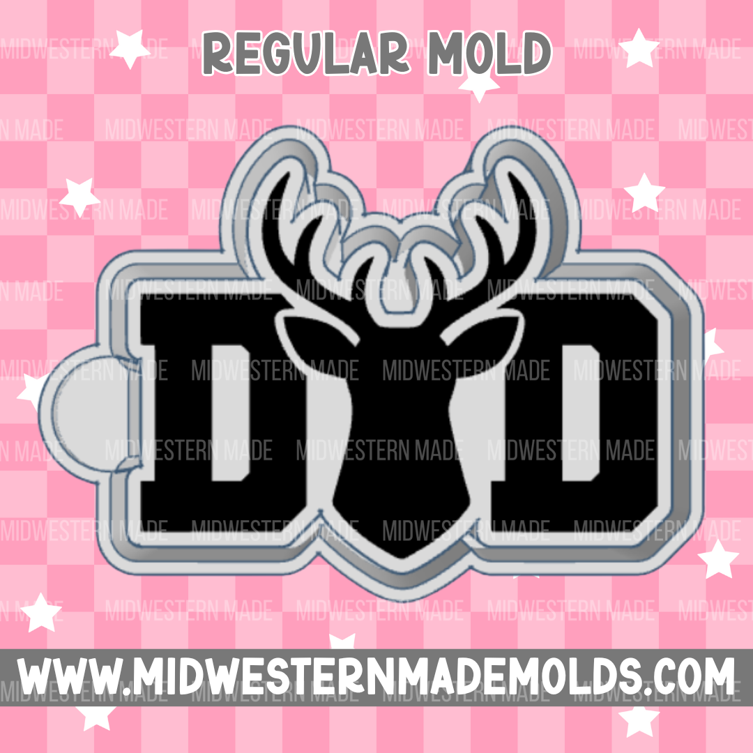 Dad Deer Freshie Mold