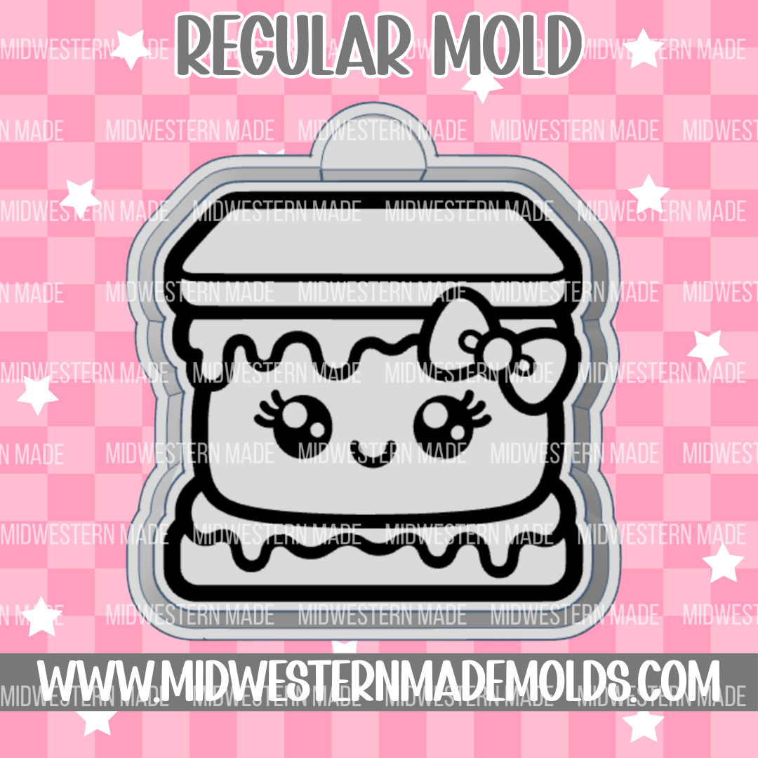 Cute Smores Freshie Mold