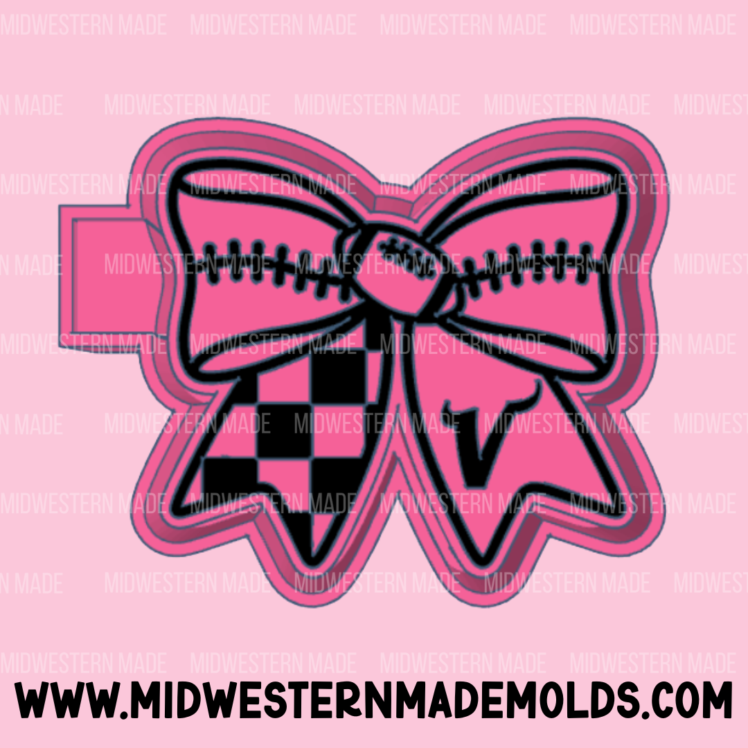 MN Football Bow Freshie Mold