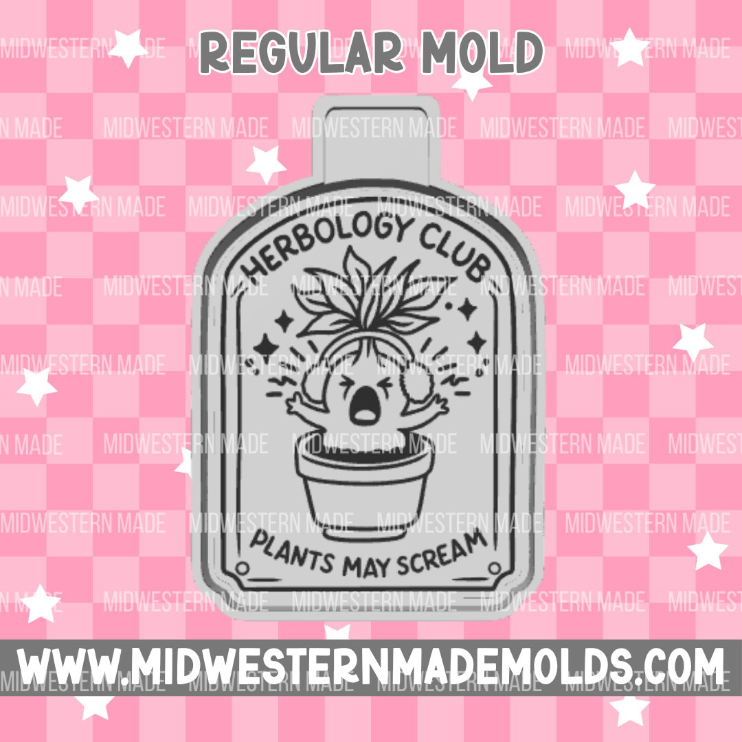 HP Herbology Club Freshie Mold