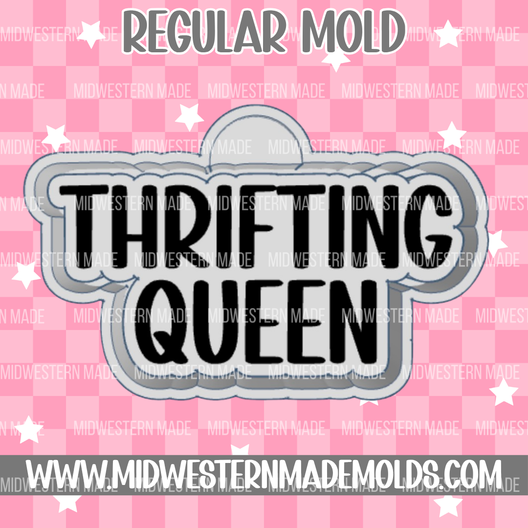 Thrifting Queen Freshie Mold