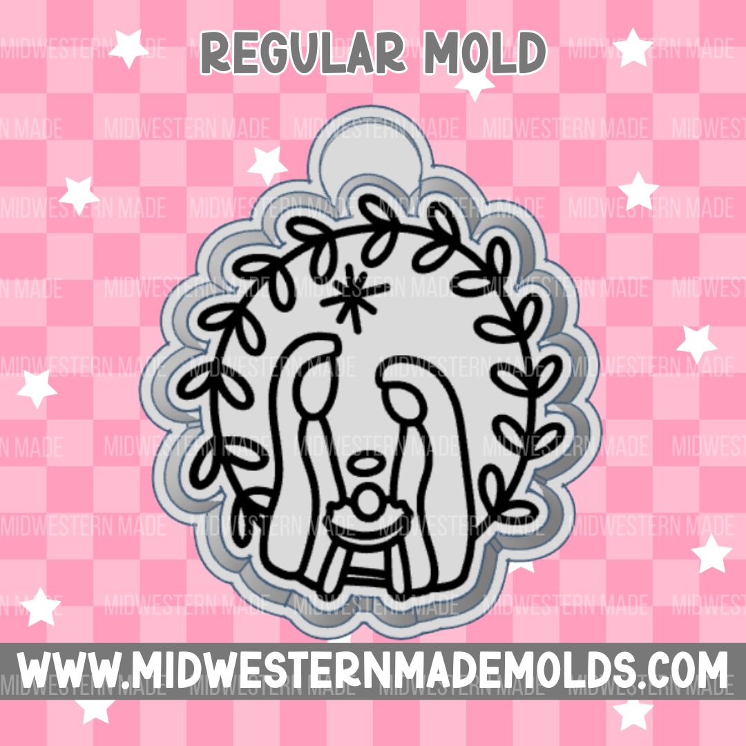 Baby Jesus Freshie Mold