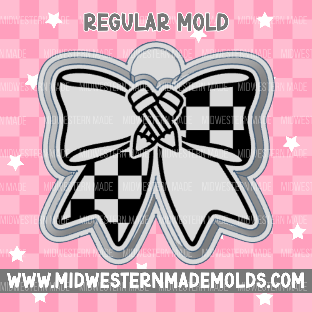 Pencil Bow Freshie Mold