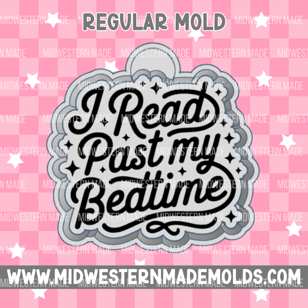 I Read Past My Bedtime Freshie Mold