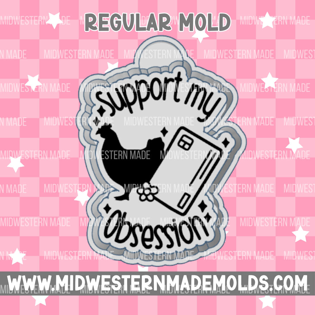 Chicken Obsession Freshie Mold