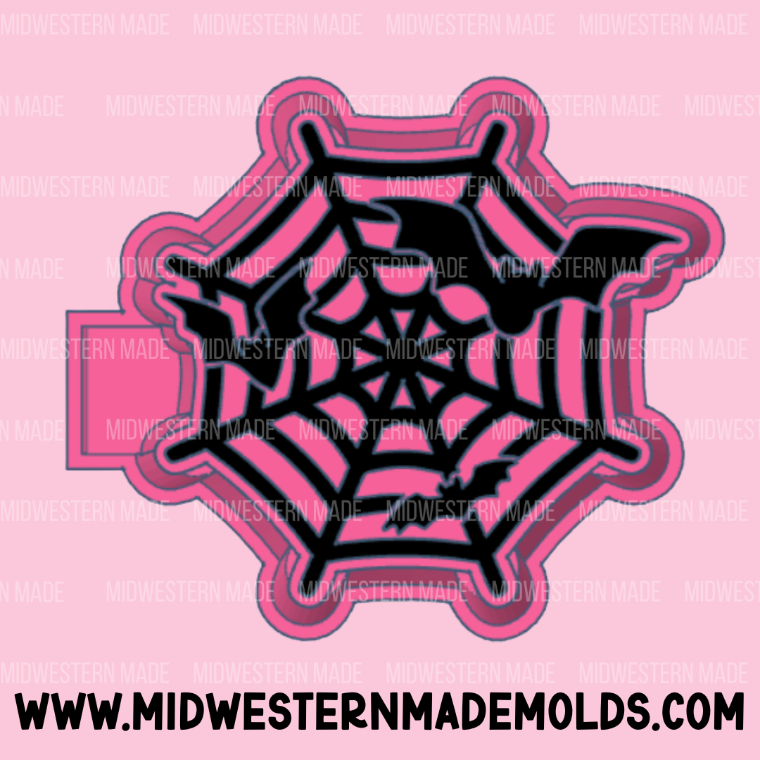 Spiderweb Bats Freshie Mold