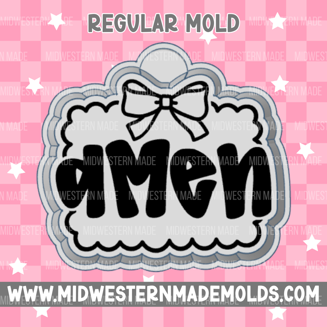Amen Frame Freshie Mold