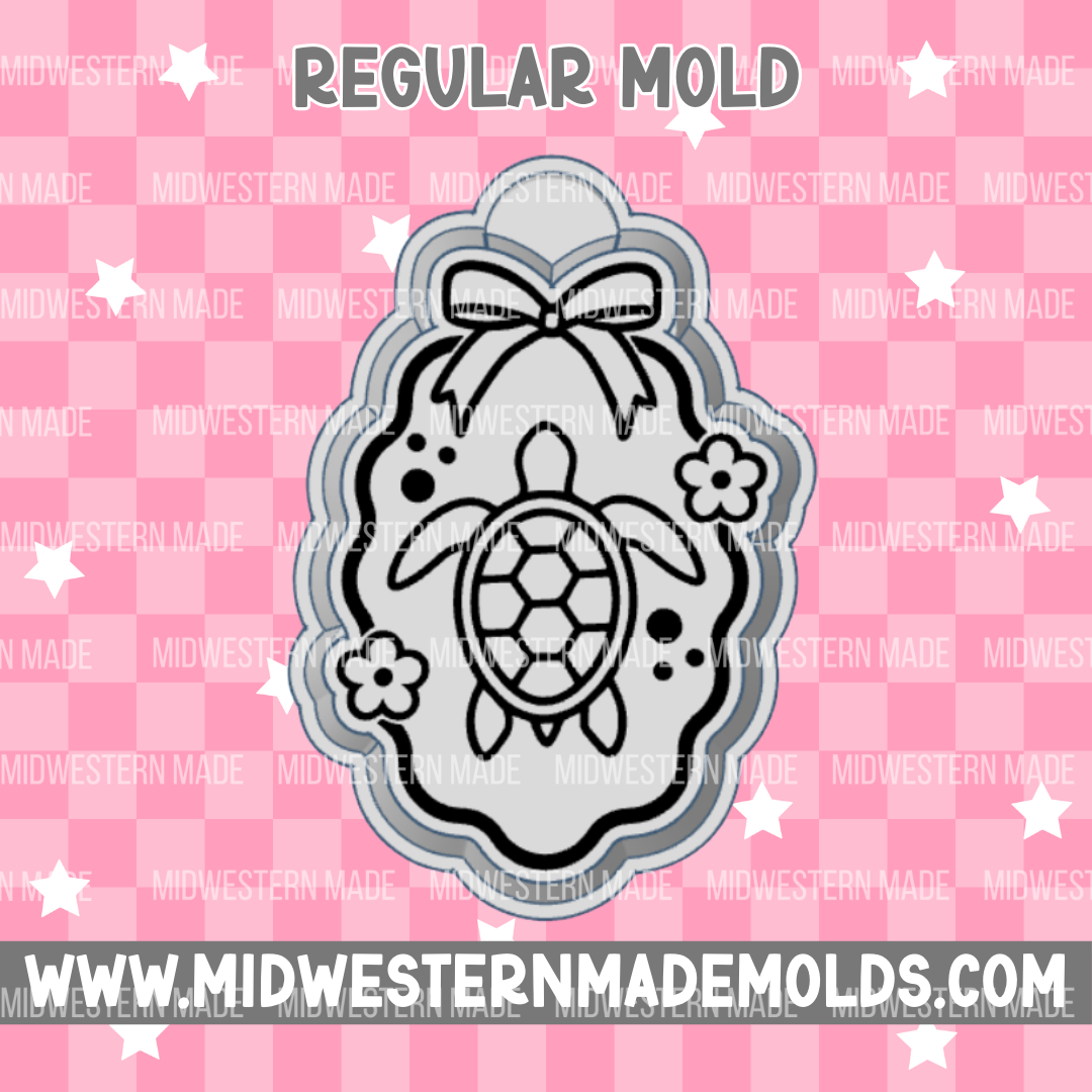 Turtle Frame Freshie Mold