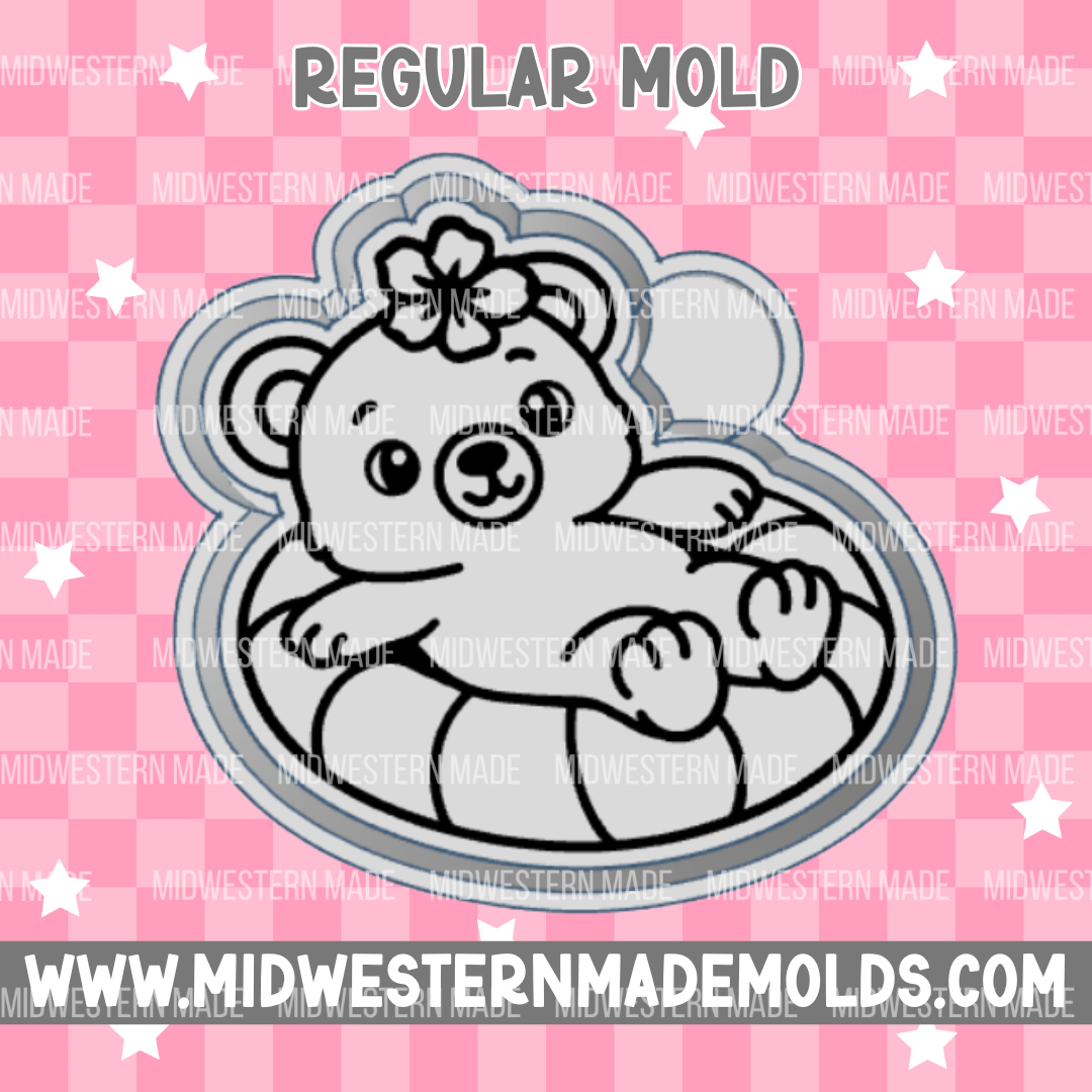 Bear Floatie Freshie Mold