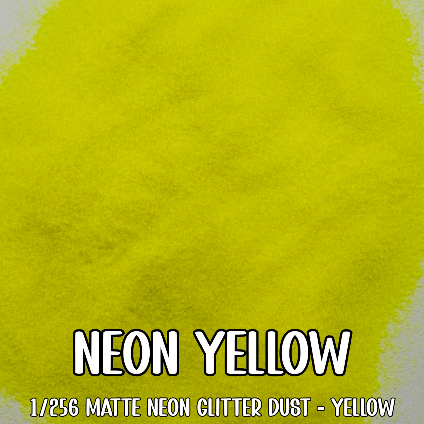Neon Yellow Glitter Dust