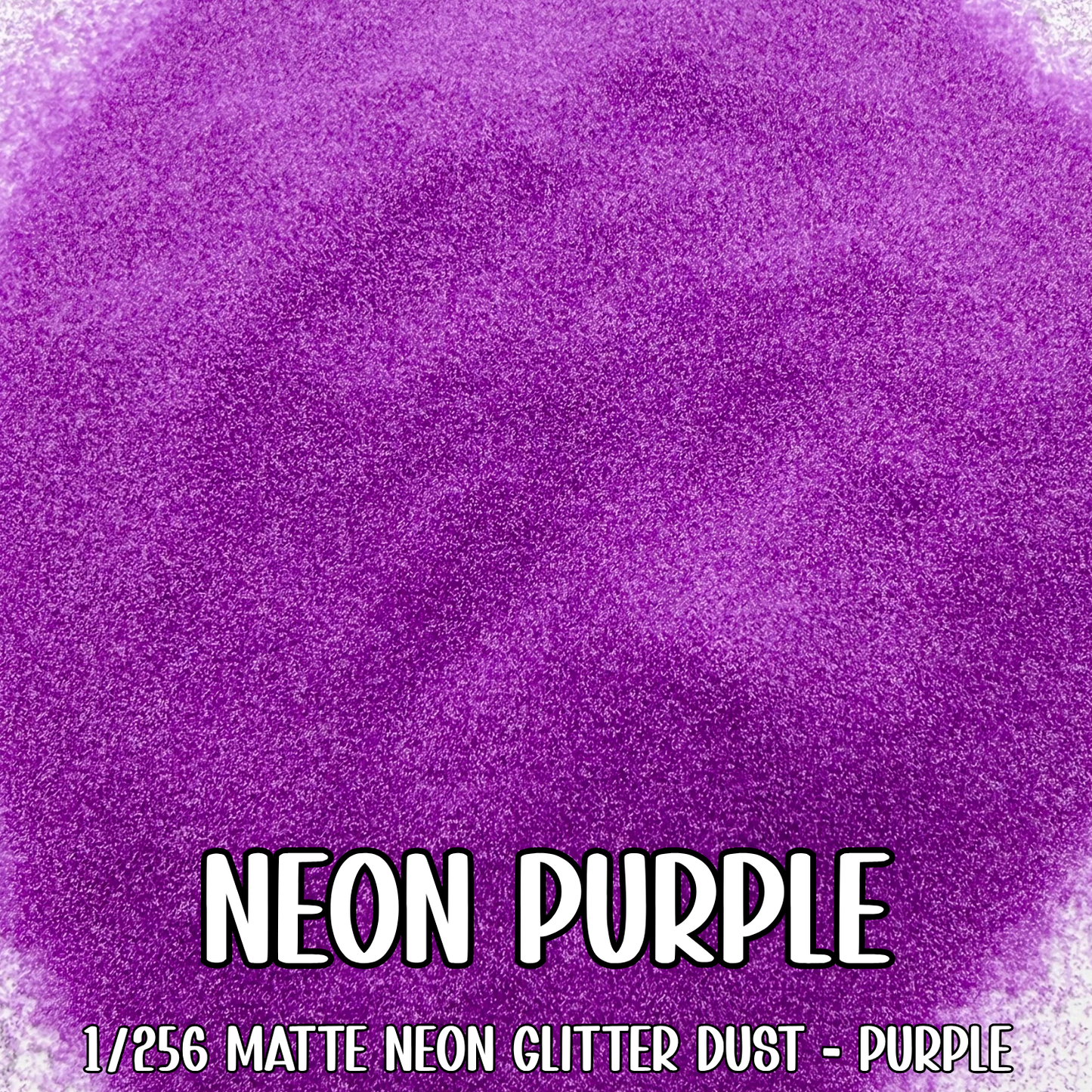 Neon Purple Glitter Dust