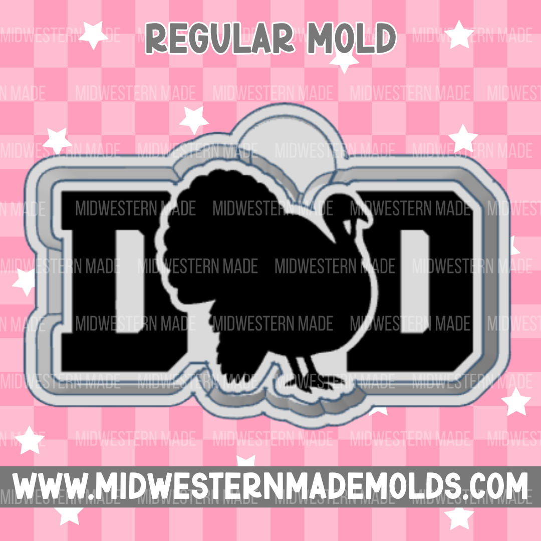 Dad Turkey Freshie Mold
