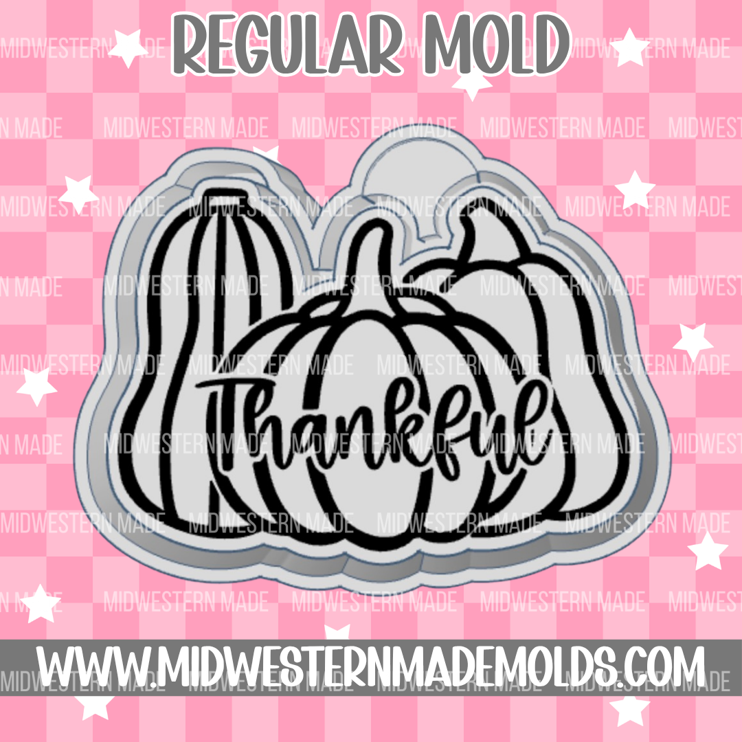 Thankful Pumpkins Freshie Mold