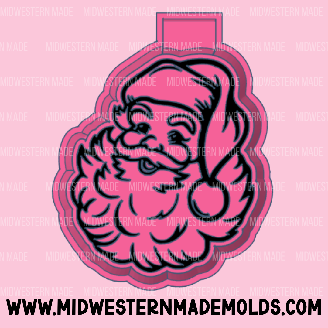 Vintage Santa Freshie Mold