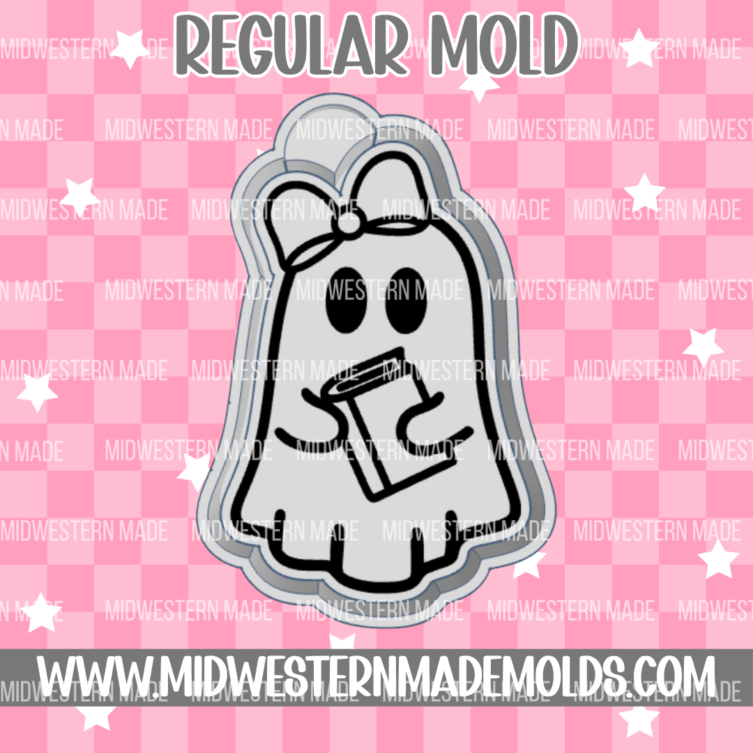 Book Ghost Freshie Mold