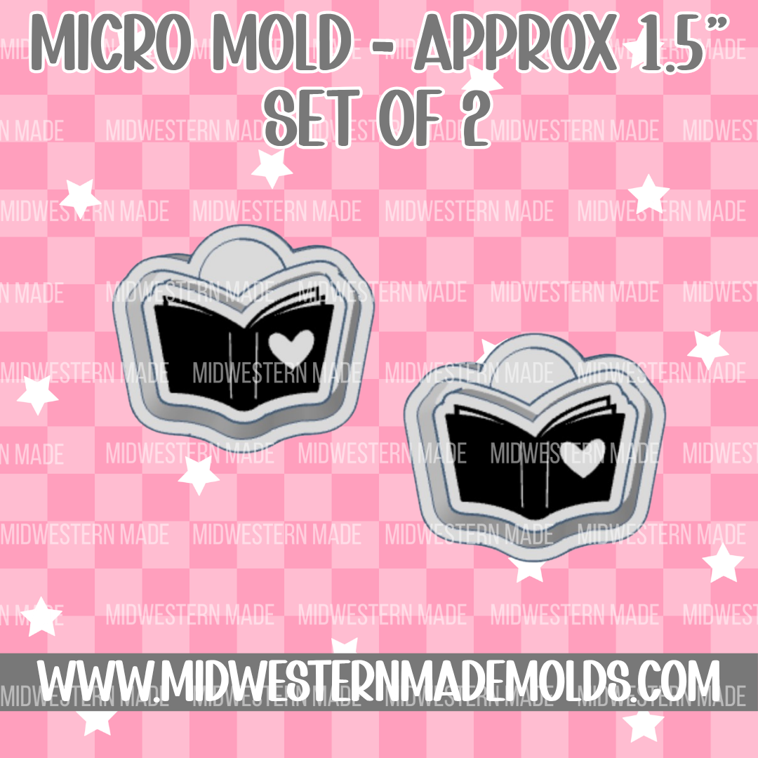 Open Book MICRO Freshie Mold