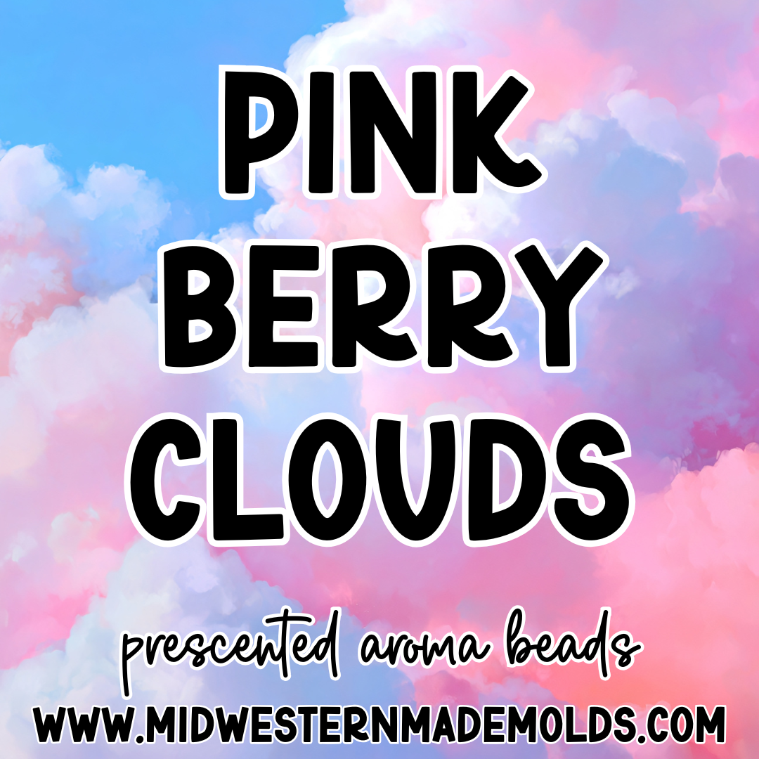 Pink Berry Clouds Prescented Aroma Beads