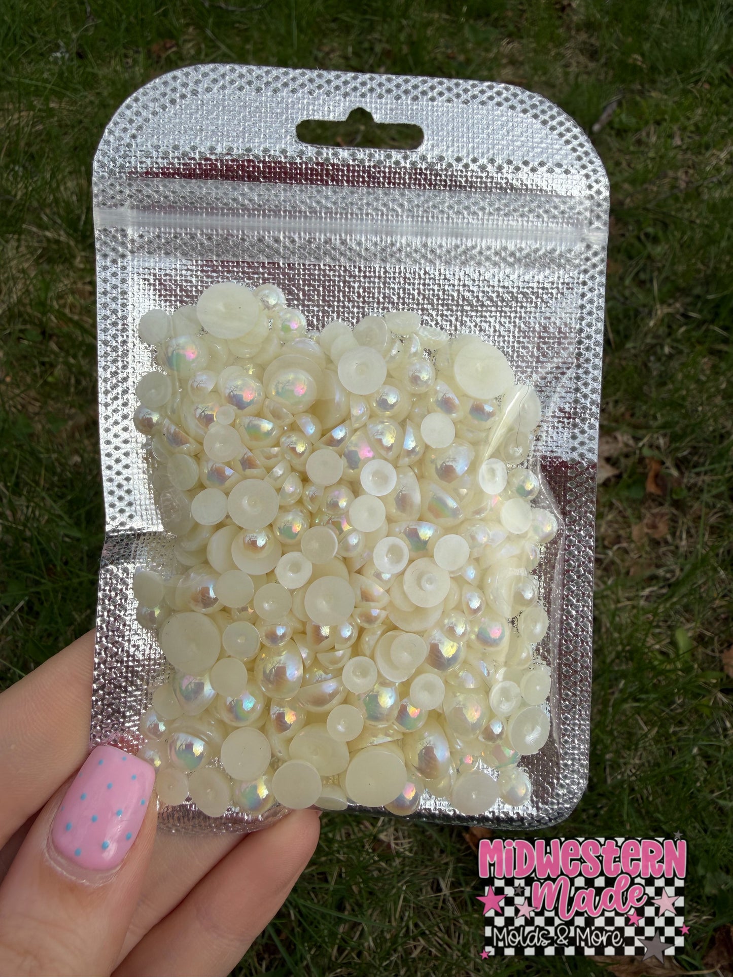 Toasted Sugar Iridescent Pearl Mix