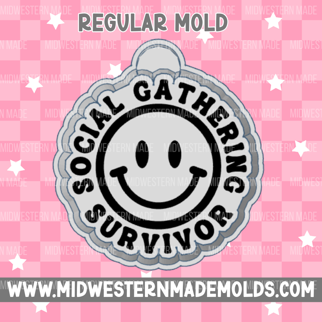 Social Gathering Survivor Freshie Mold