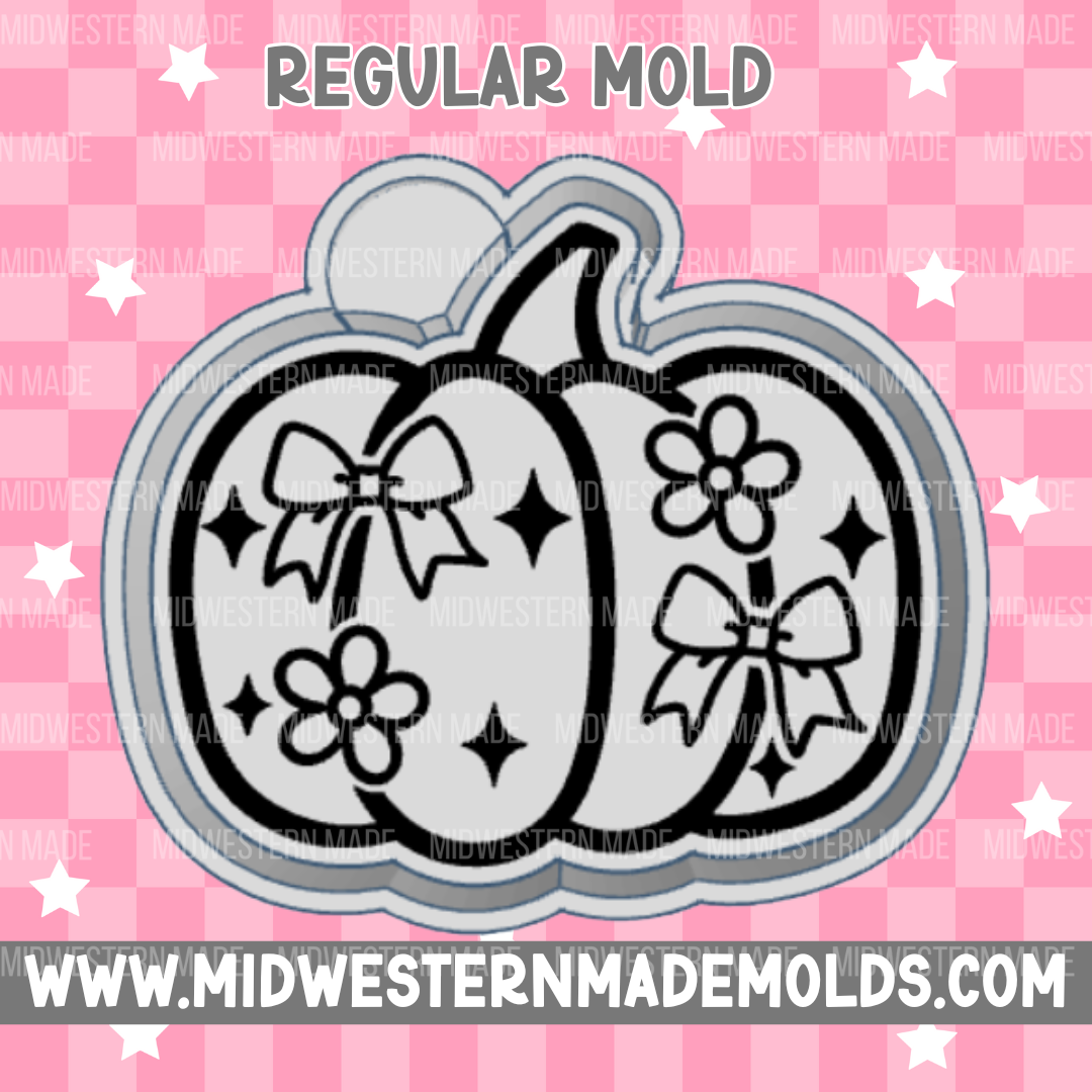 Pretty Pumpkin Freshie Mold