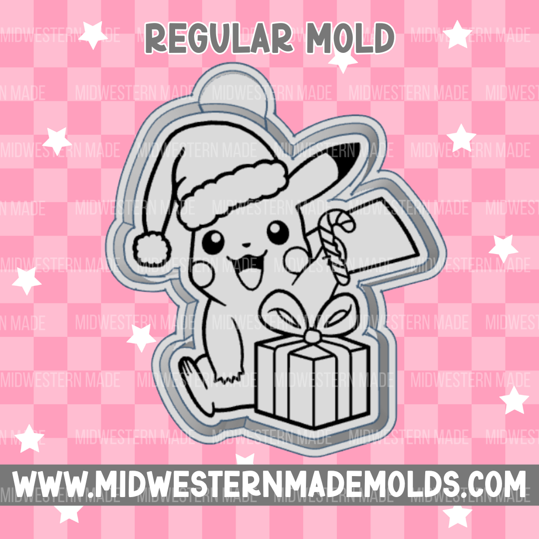 Christmas Pika Freshie Mold