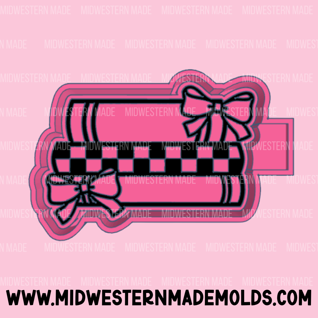 Book Stack Freshie Mold