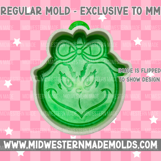 Green Guy Ornament Freshie Mold - EXCLUSIVE