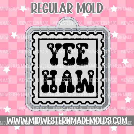 Yeehaw Stamp Freshie Mold