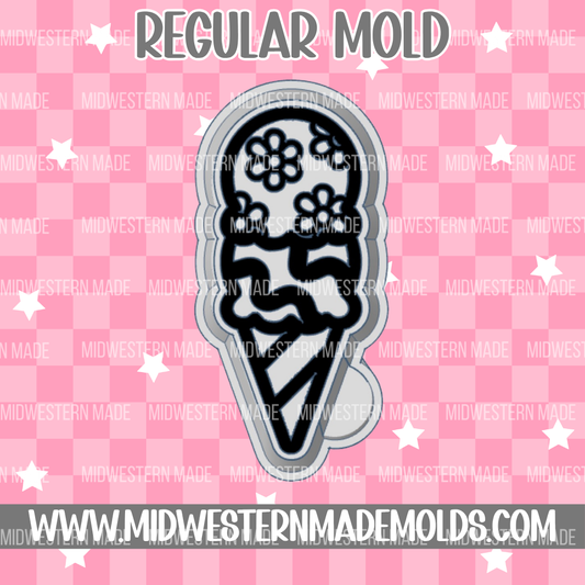Groovy Ice Cream Freshie Mold