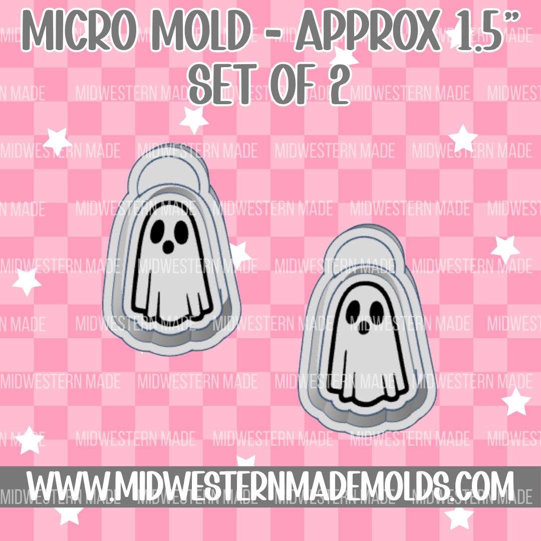 Cute Ghost MICRO Freshie Mold