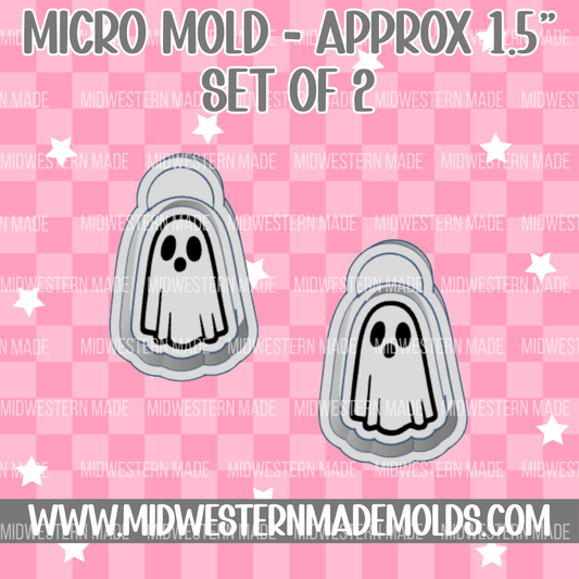 Cute Ghost MICRO Freshie Mold