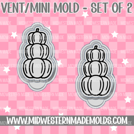 Pumpkin VENT CLIP Freshie Mold
