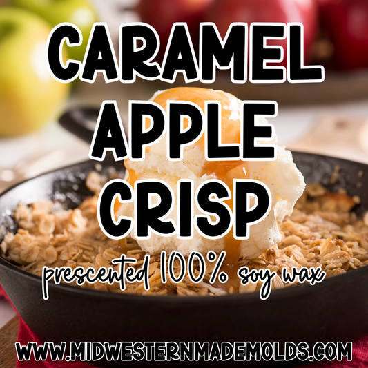 Caramel Apple Crisp Prescented Wax