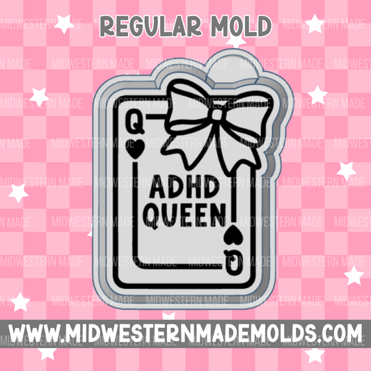 ADHD Queen Freshie Mold
