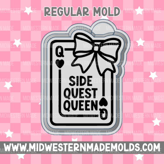 Side Quest Queen Freshie Mold