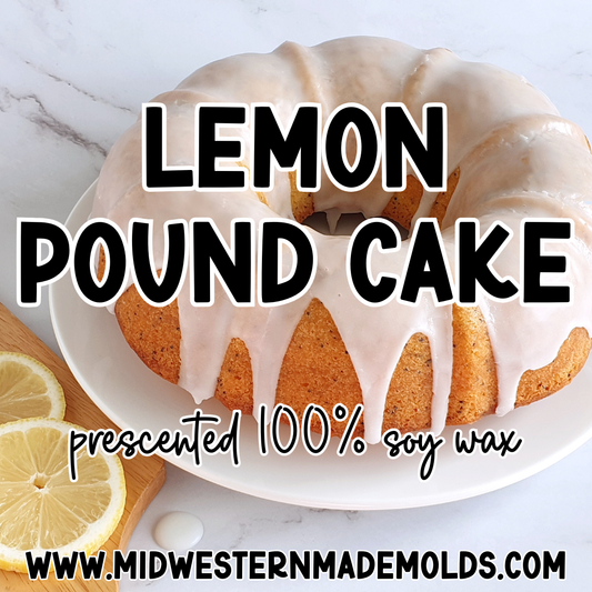 Lemon Pound Cake Prescented Wax