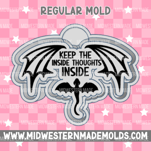 FW Inside Thoughts Freshie Mold