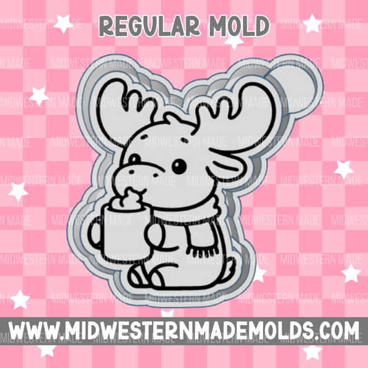 Moose Cocoa Freshie Mold