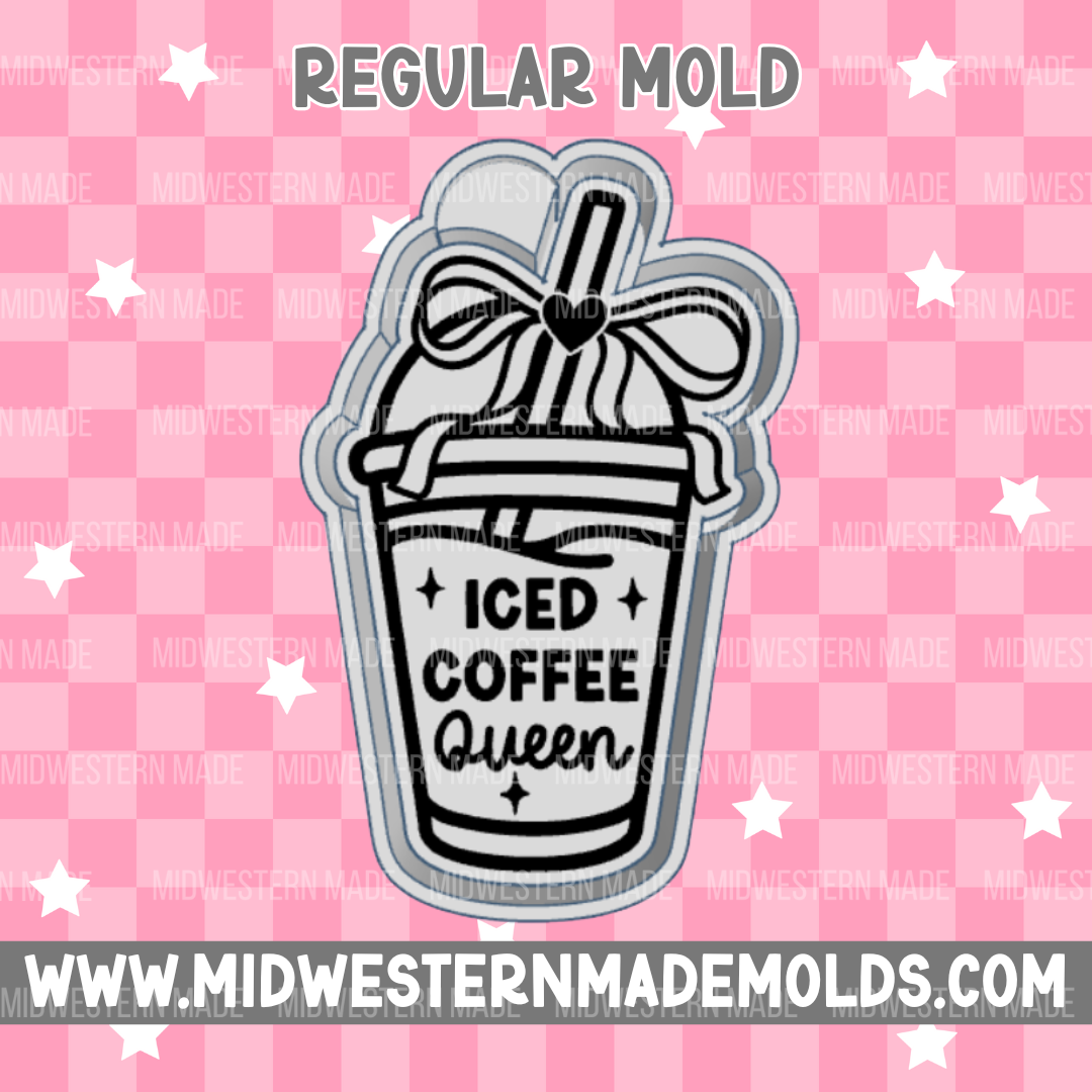 Iced Coffee Queen Freshie Mold