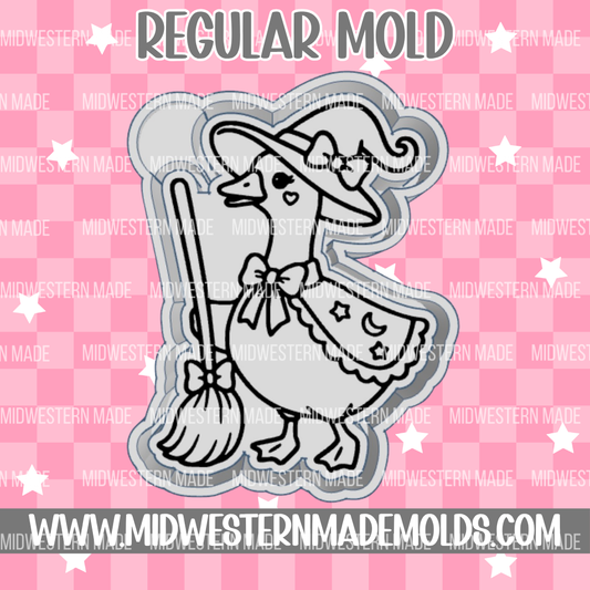 Witch Goose Freshie Mold