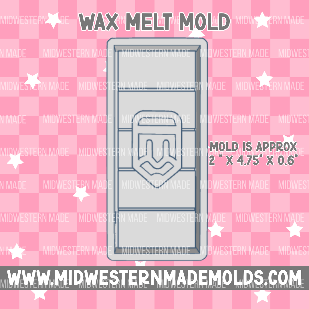 Pencil Snap Bar Wax Melt Mold