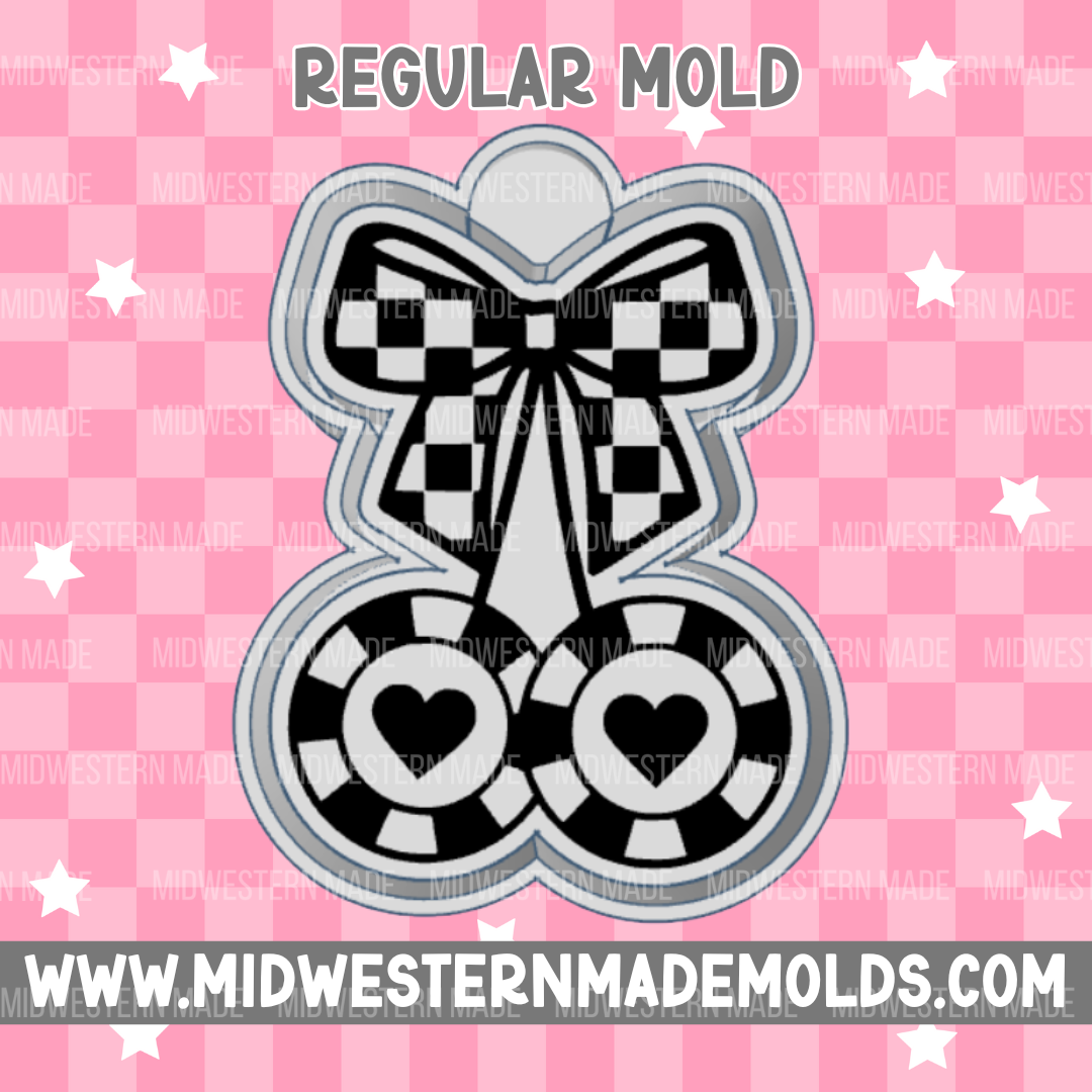 Poker Cherries Freshie Mold