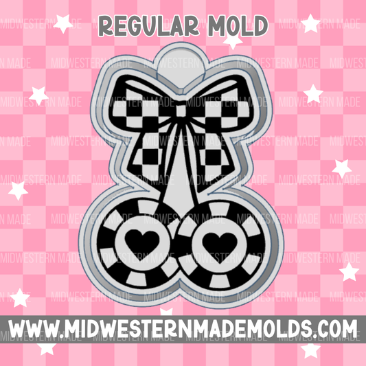 Poker Cherries Freshie Mold