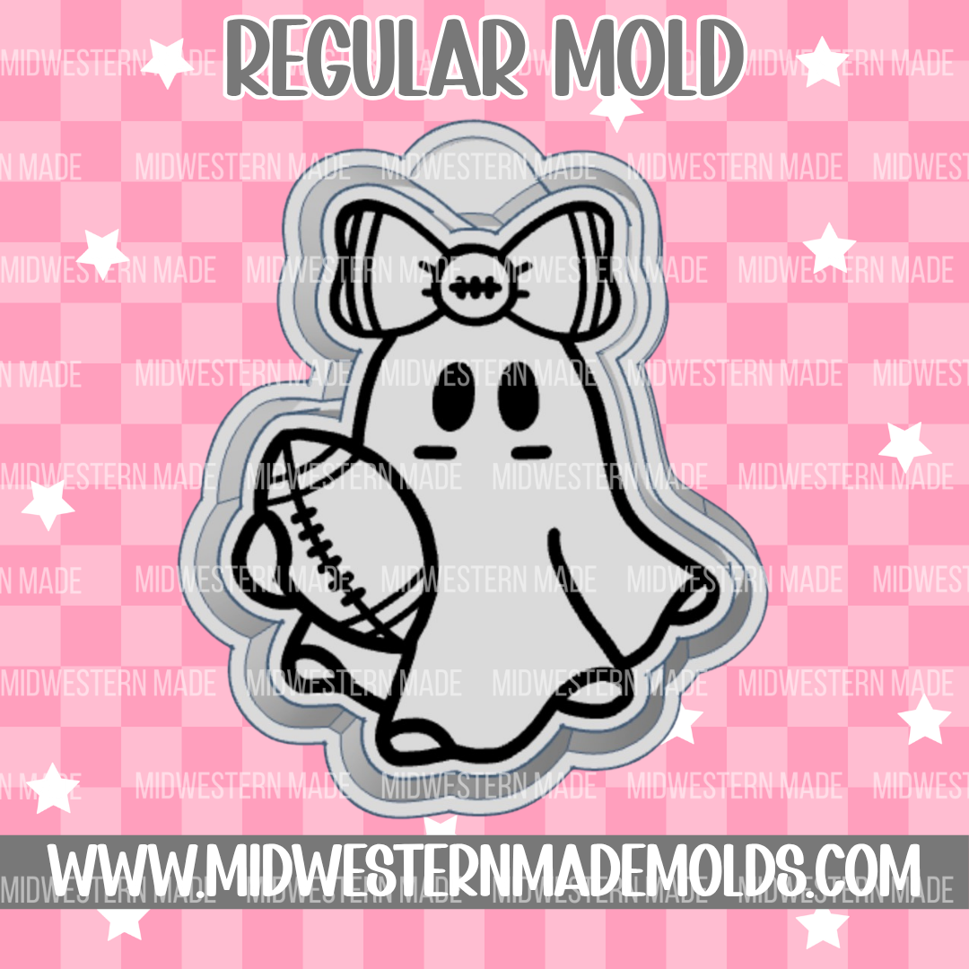 Football Ghost Freshie Mold