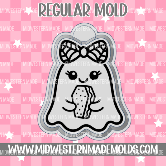 Ice Cream Sandwich Ghost Freshie Mold