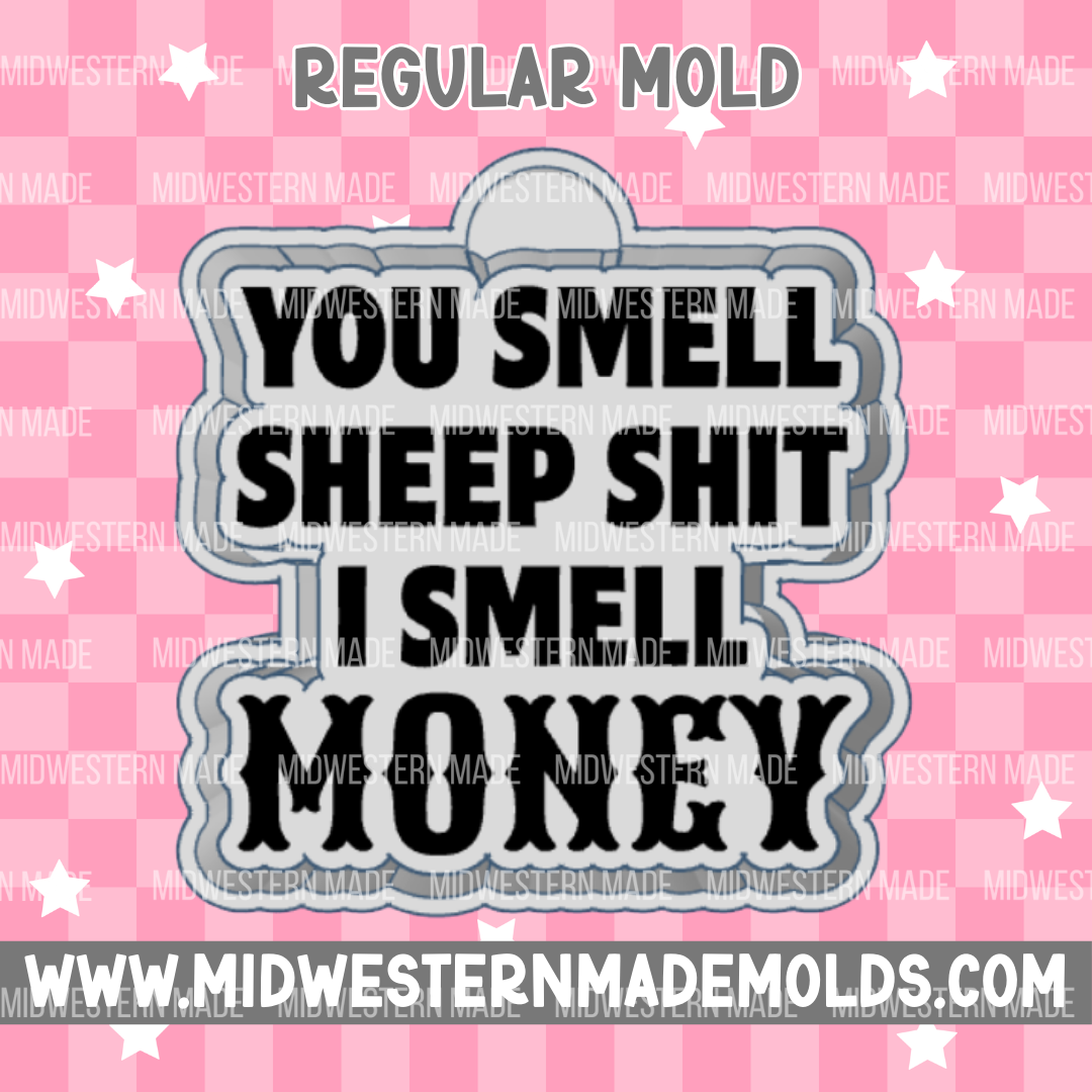 Sheep Money Freshie Mold
